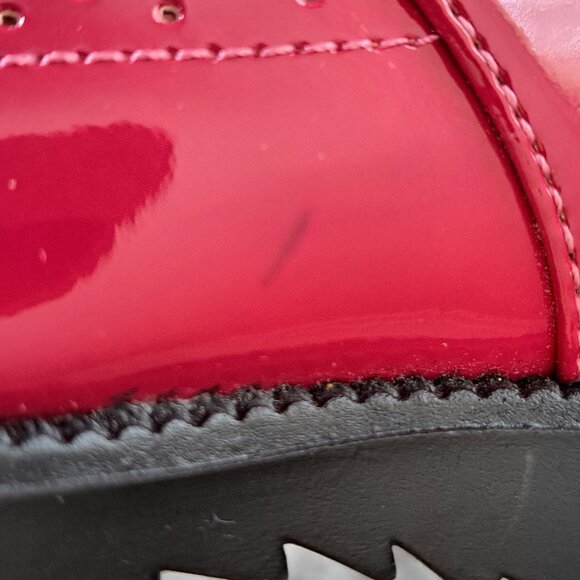 Toddler Girls Size 7 Magenta Patent Mary Jane Shoes – Great Condition - Picture 6 of 6